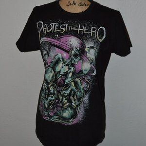 RARE Protest The Hero Screamo Mathcore Band Shirt